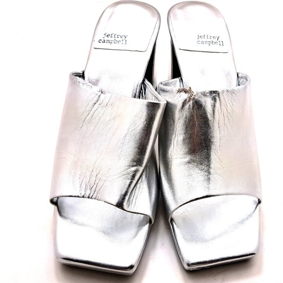 Jeffery Campbell Caviar Platform Slide Sandal - Size 10 - Picture 4 of 13